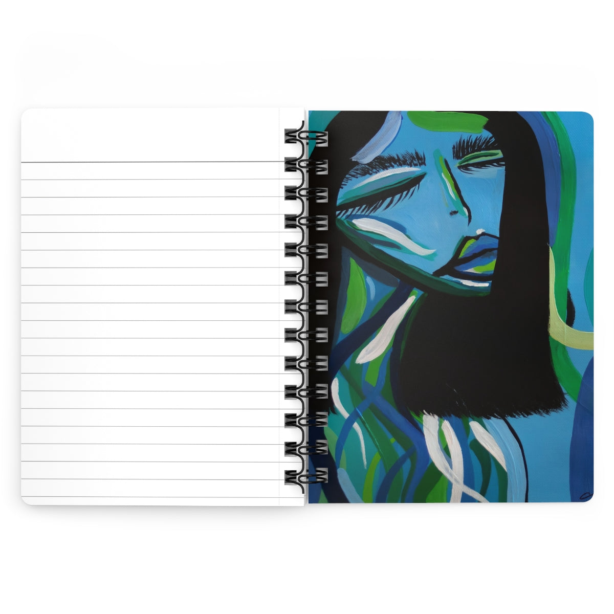 Colors & Curves Spiral Bound Notebook image 4