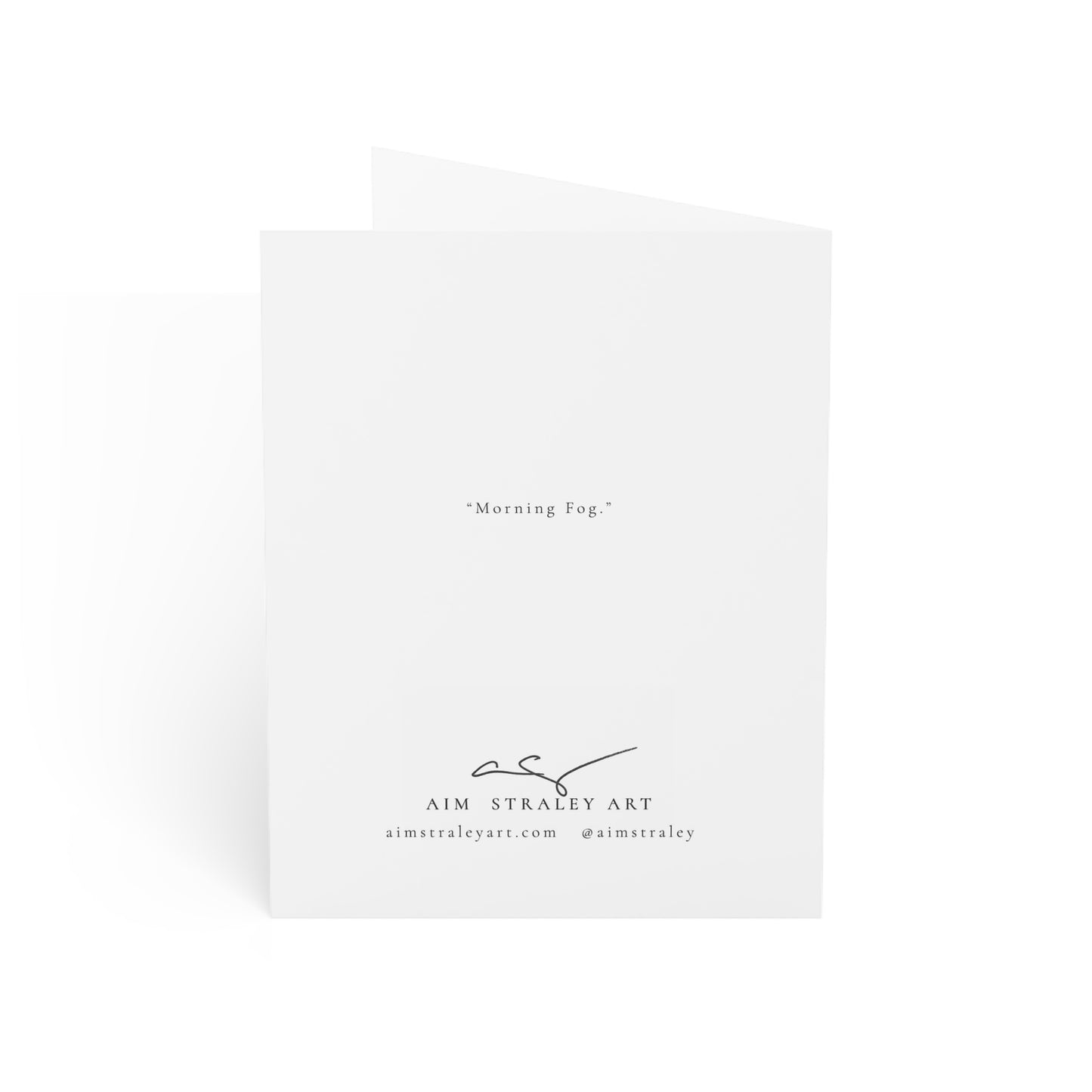 Morning Fog Notecard Set