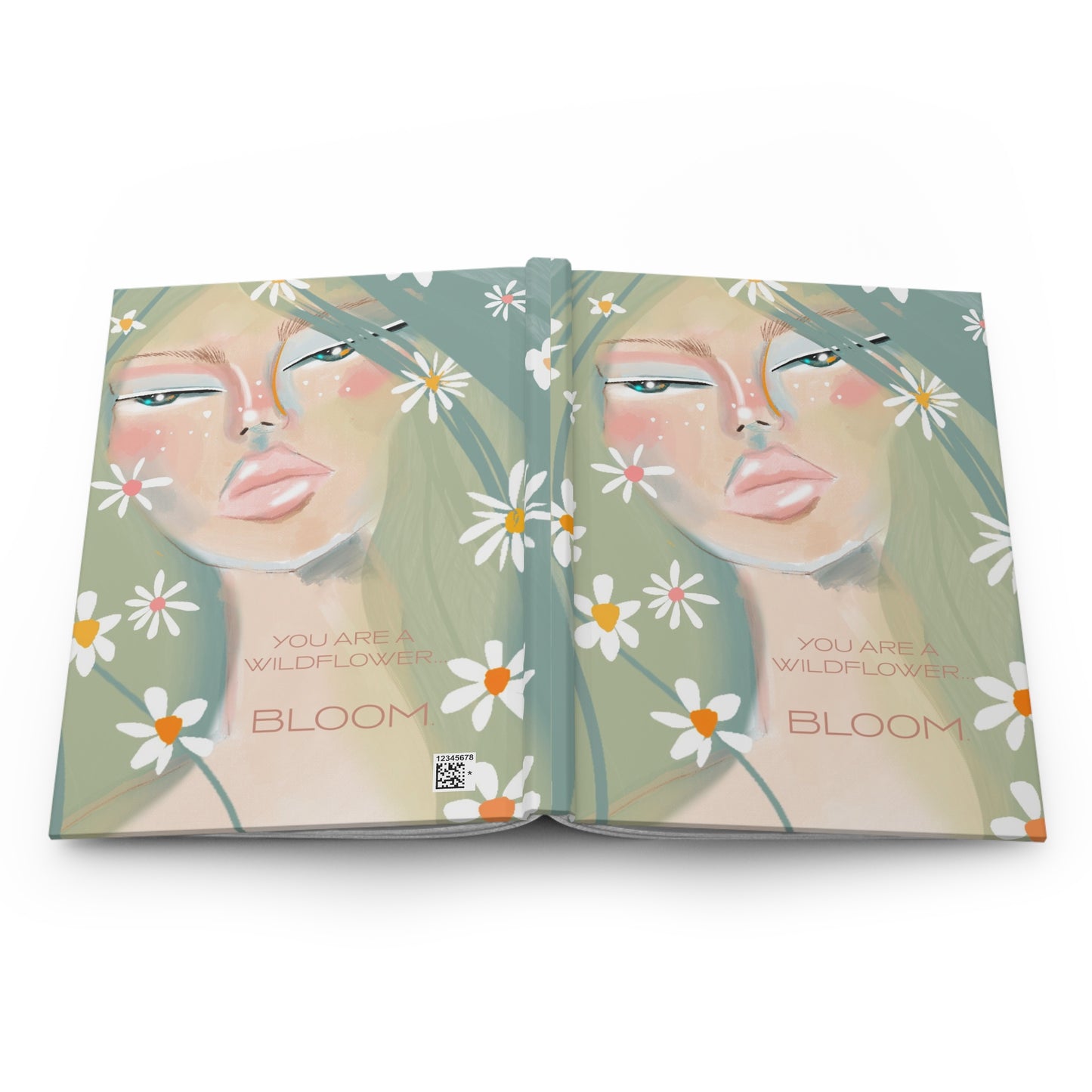 You Are A Wildflower Hardcover Notebook