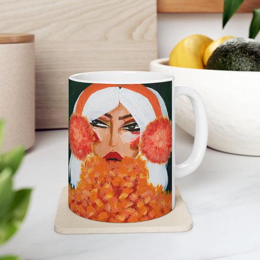 Apres Ski Fashion Girl Coffee Mug