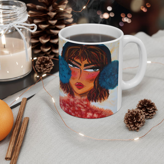 Apres Ski Cute Winter Coffee Mug