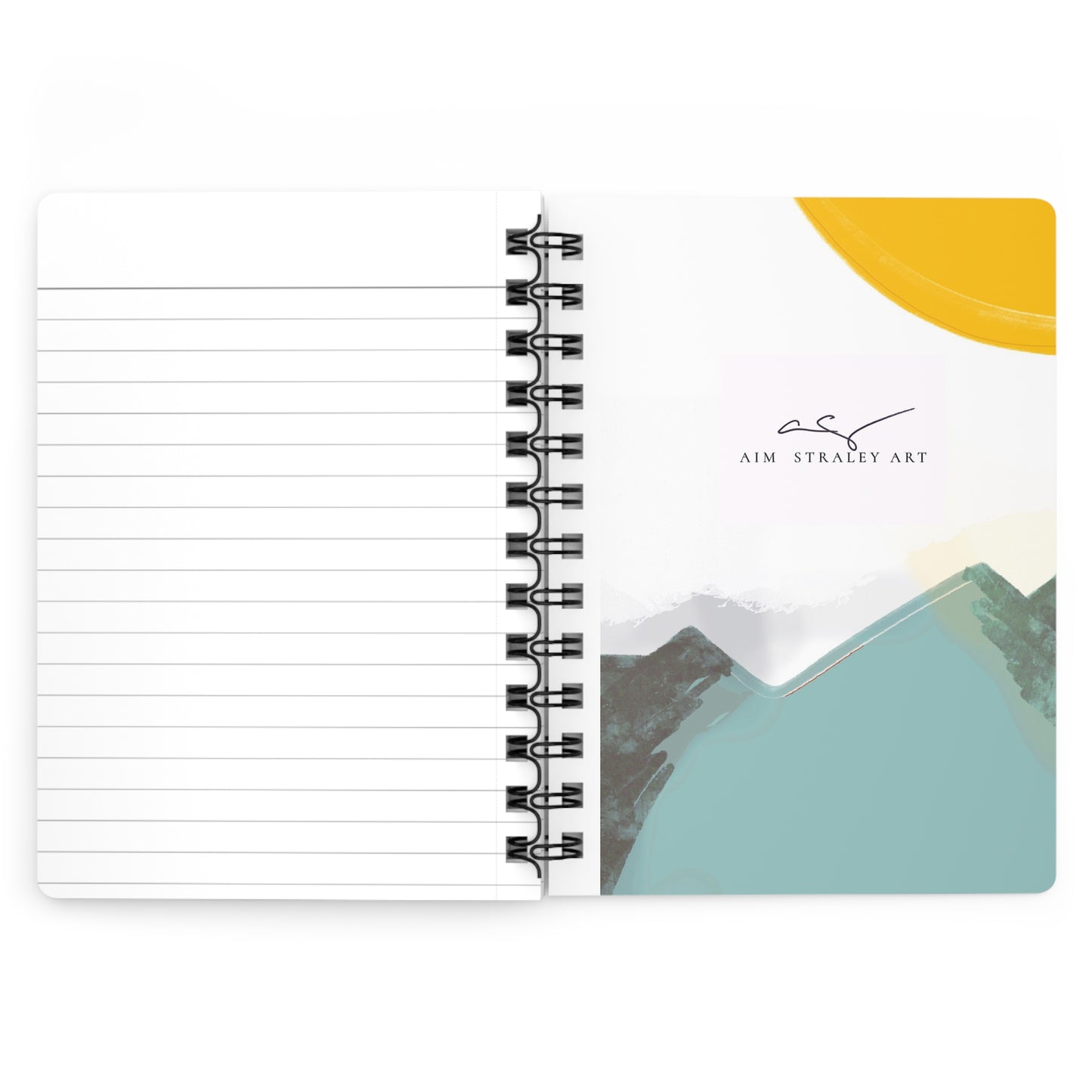 Apres Ski Spiral Notebook