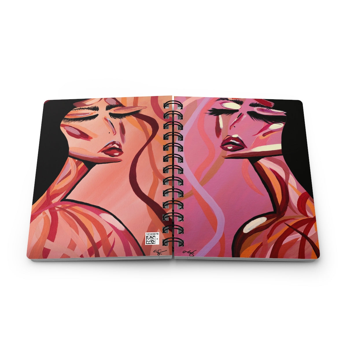 Colors & Curves Spiral Bound Notebook image 5