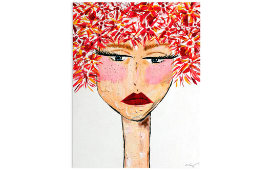 Colorful print titled "Allergy Season" by My Store, featuring vibrant artwork depicting the allergy season experience.