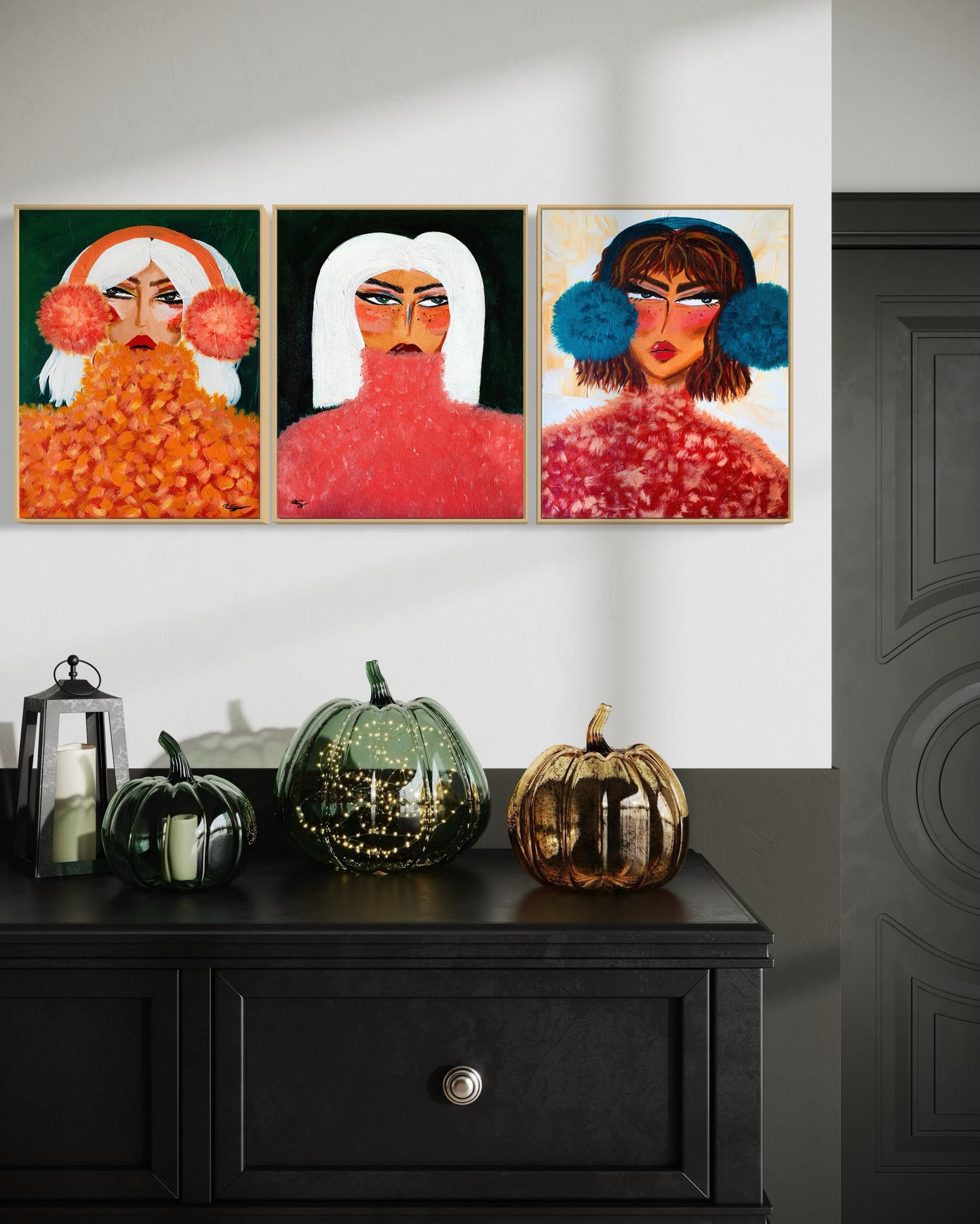 Set of Three - Apres Ski Girls