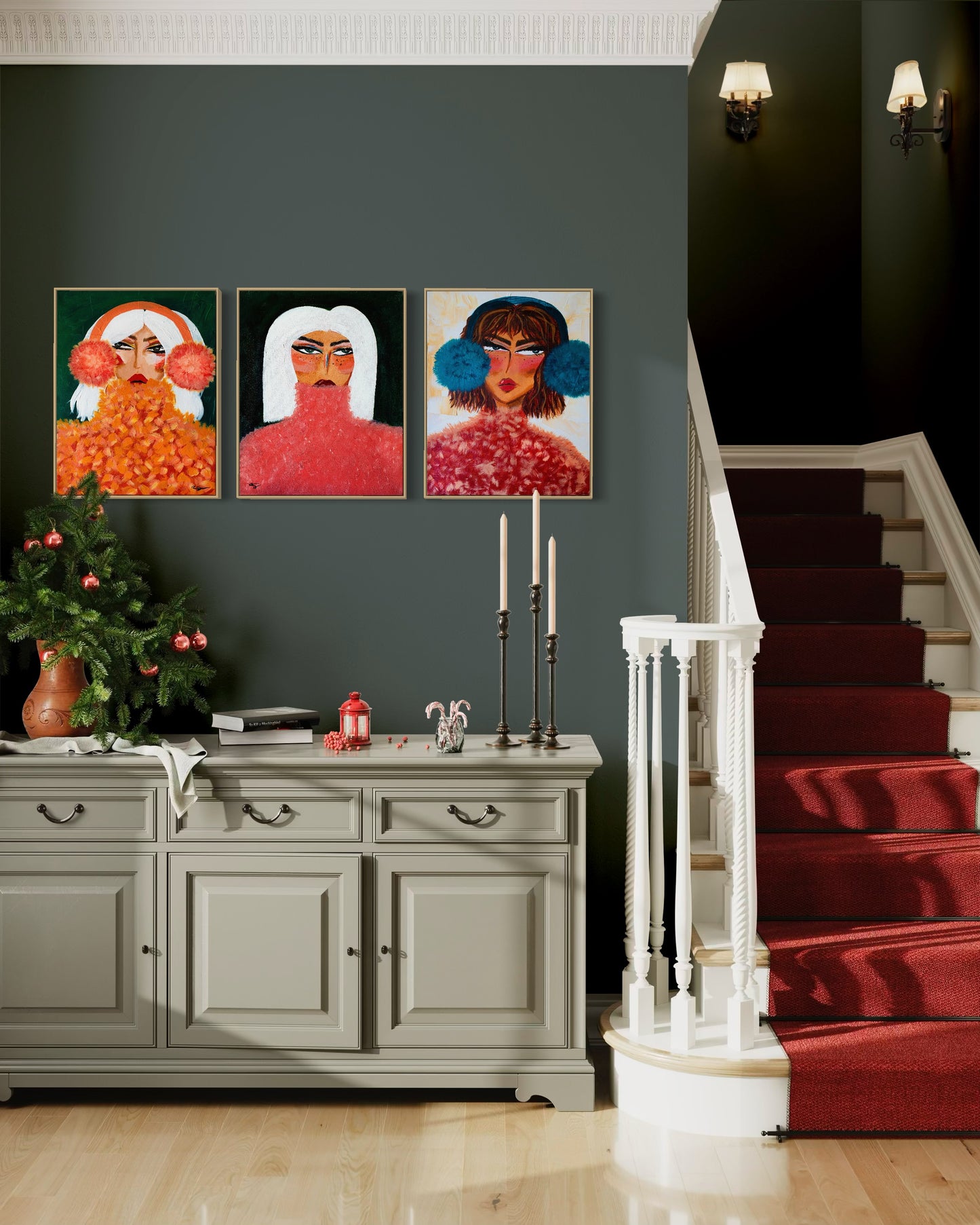 Set of Three - Apres Ski Girls