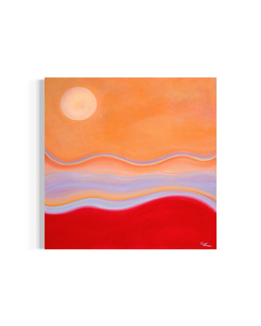 Flow State print by My Store featuring abstract, vibrant artwork on high-quality paper with bold colors and dynamic design.