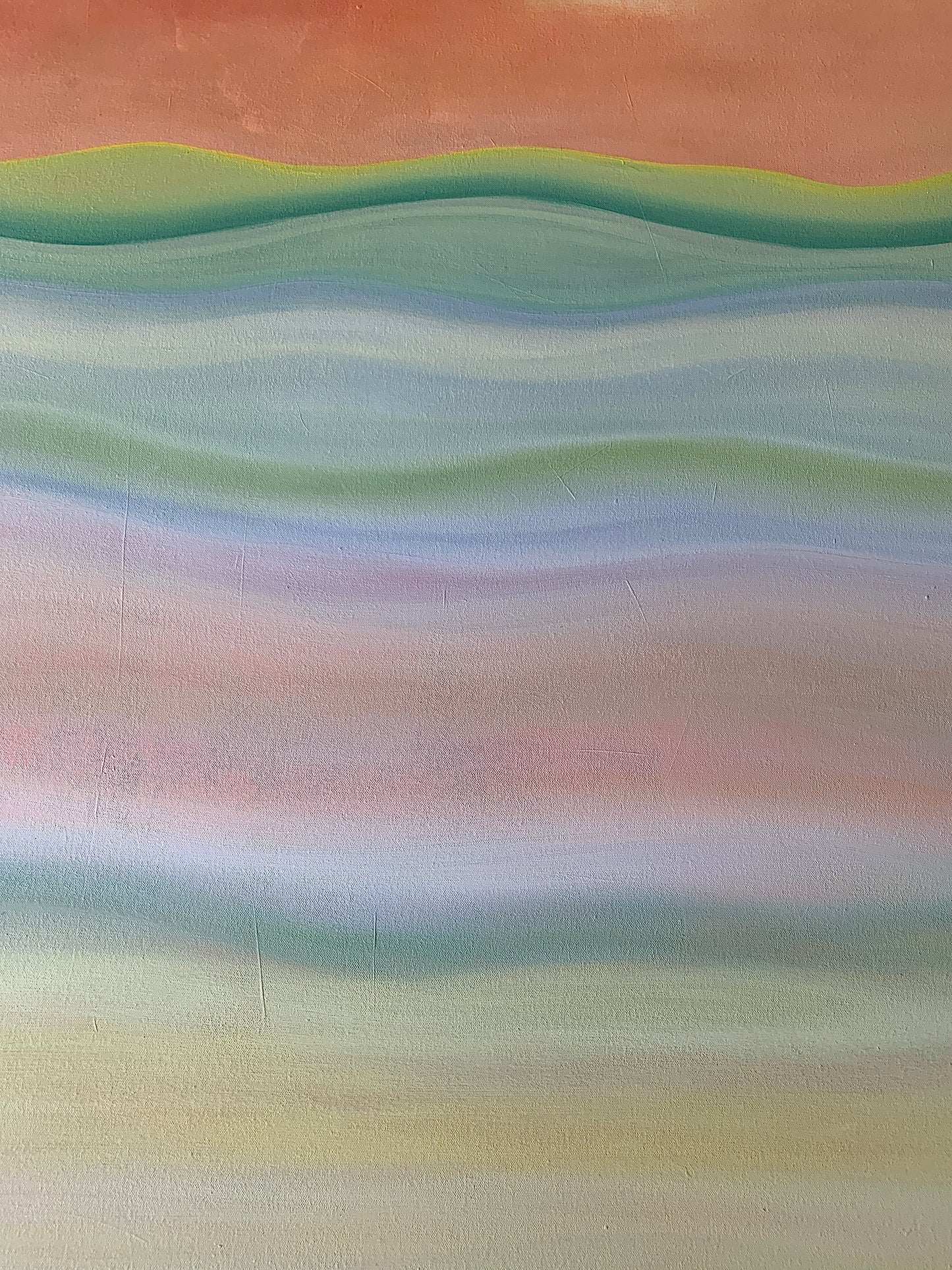 A Walk Along the Seafoam - 30"x40"