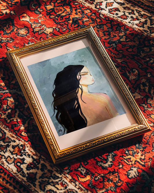Print artwork titled Petit Allegro - One by My Store featuring colorful abstract patterns on high-quality paper.
