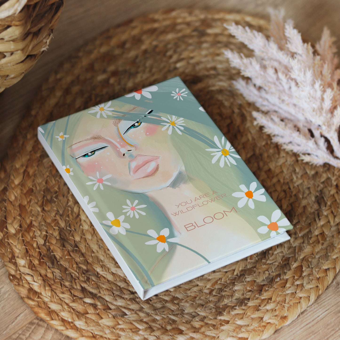 You Are A Wildflower Hardcover Notebook