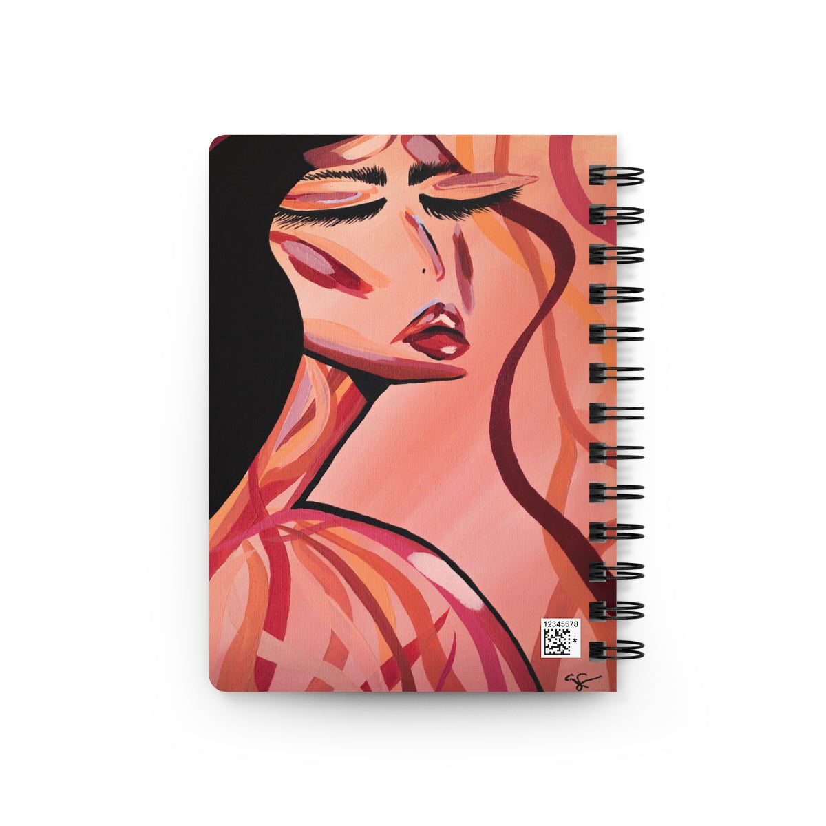 Colors & Curves Spiral Bound Notebook image 2
