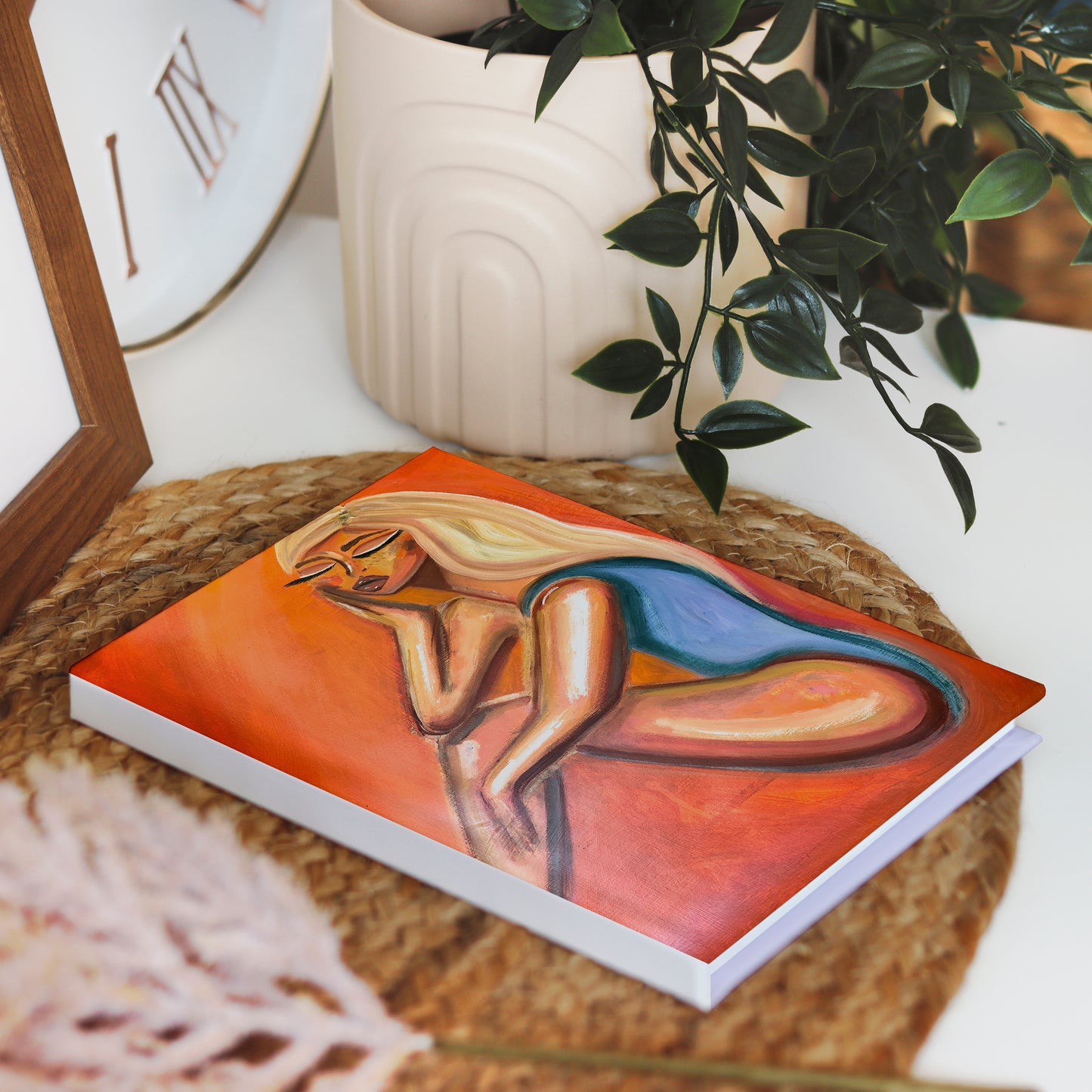 Ballerina Hardcover Lined Notebook