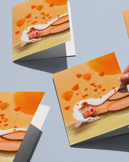 Poppy Notecard Set