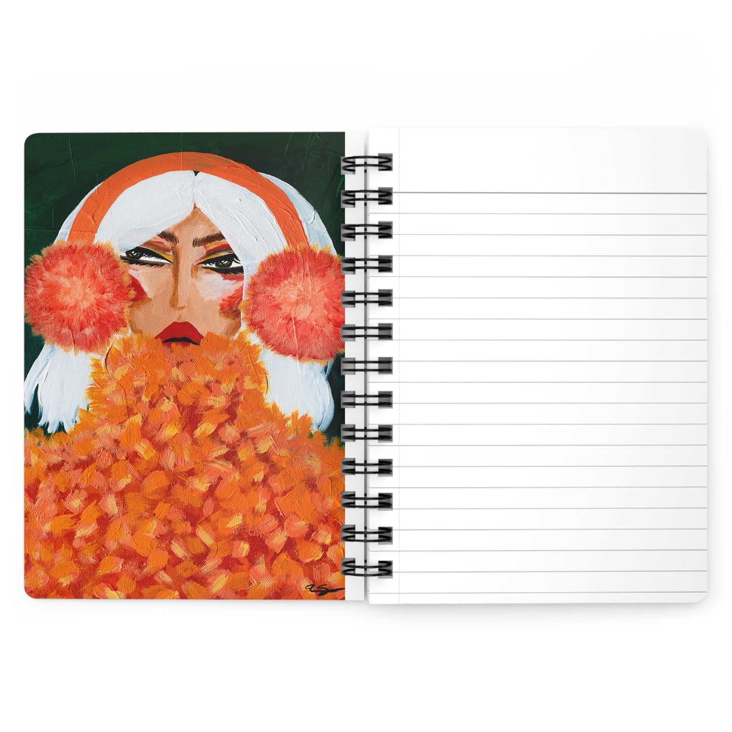 Apres Ski Spiral Notebook