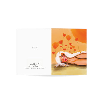 Poppy Notecard Set