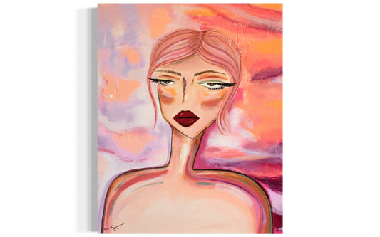 Colorful print titled "Live For Your Own Approval" by My Store, featuring inspiring text design suitable for wall decor.