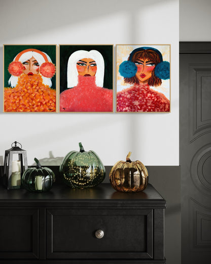 Set of Three - Apres Ski Girls