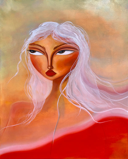 Let's Look For Shells – Diptych 30"x48”