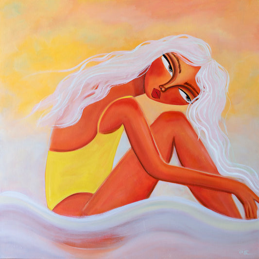 The Tide Pool - 30"x30"