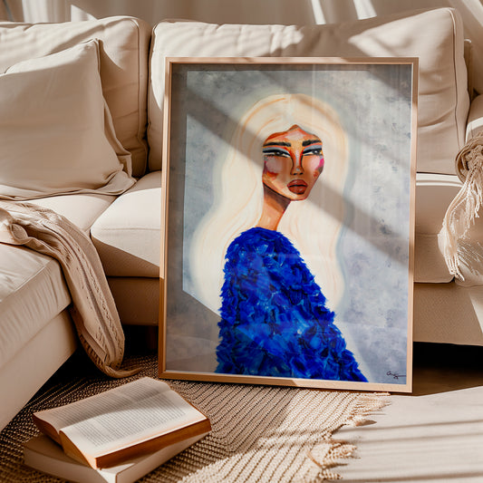 Print titled "How Do You Like Your Tea?" featuring a stylish design, displayed on a plain background.